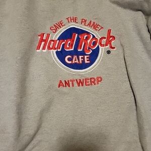 Hard Rock Cafe Gray Sweatshirt Vintage